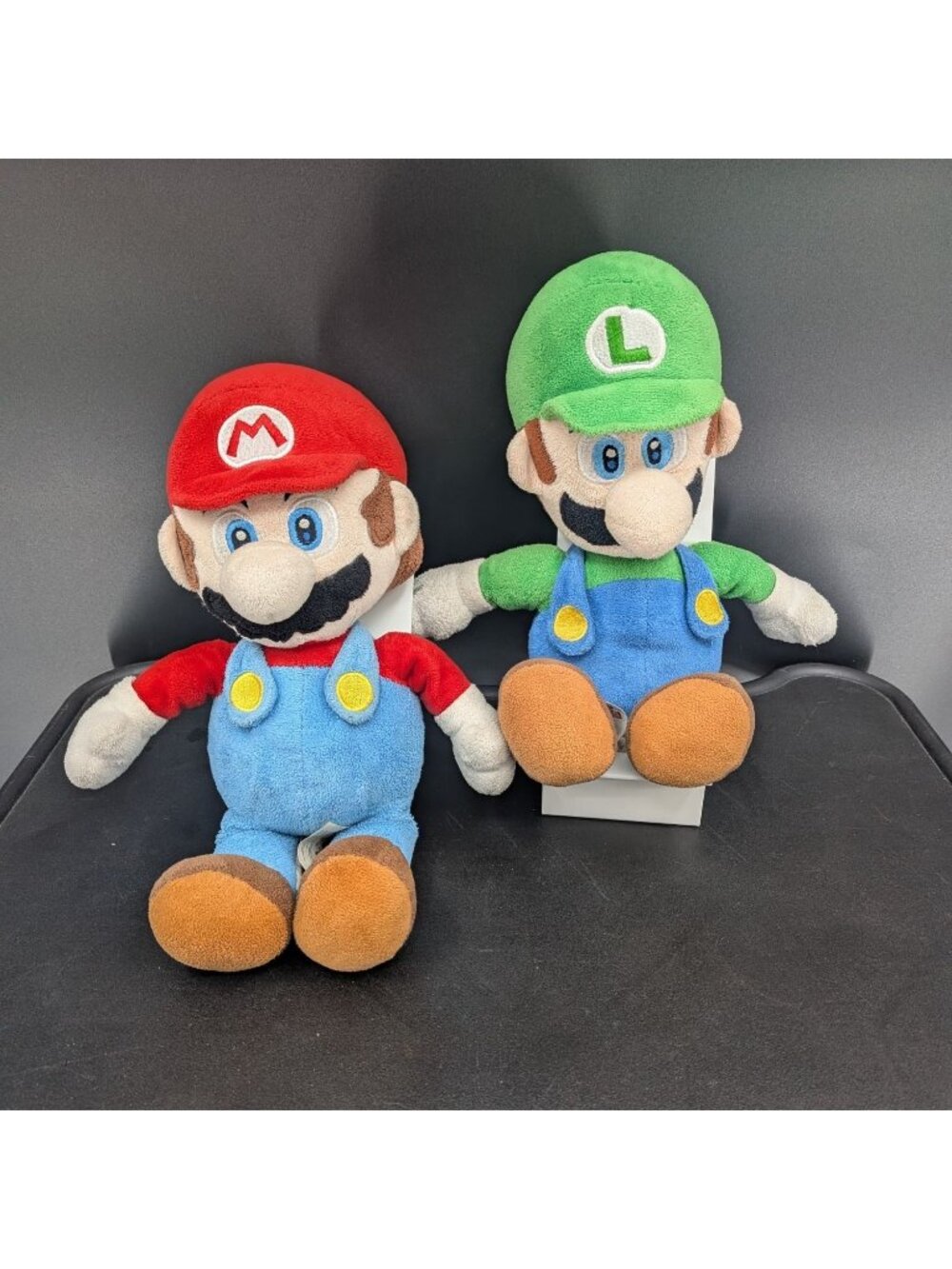 Super Mario Lot of 2 Mario & Luigi Brothers Nintendo Stuffed Animal Characters